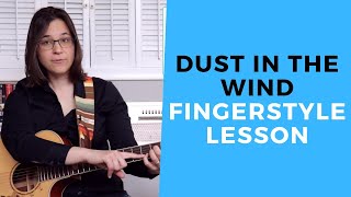Dust In The Wind Guitar Lesson Fingerstyle with Lauren Bateman