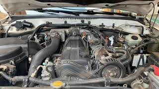 #Toyota Land Cruiser#100Series#Year1999#1HD-FTE Turbo Diesel#Engine start & Sound