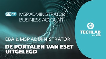 EBA & MSP Administrator Portalen, uitgelegd