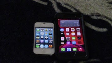 Retro Speed Test: iPhone 4S iOS 6.1.3 vs iPhone 8 Plus iOS 14.3