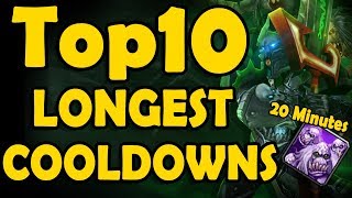 Top 10 Class Abilites With the Longest Cooldowns in WoWs History