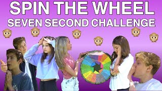 SPIN the MYSTERY WHEEL 7 SECOND CHALLENGE ft. THE SQUAD  **INTENSE**