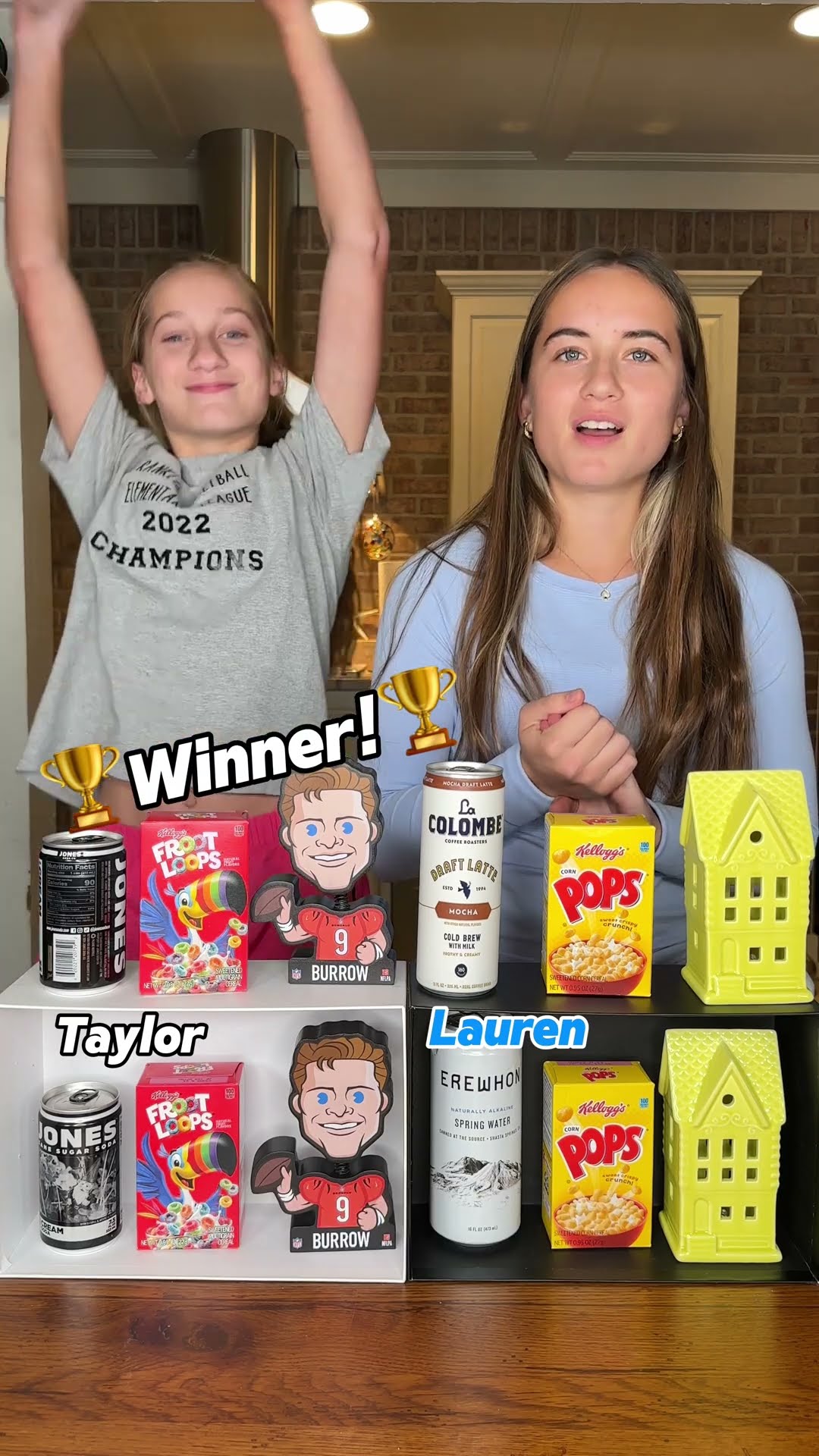 Sister vs. sister match game! #matchgame #familyfun