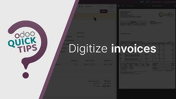 Odoo Quick Tips - Digitize invoices [Accounting]