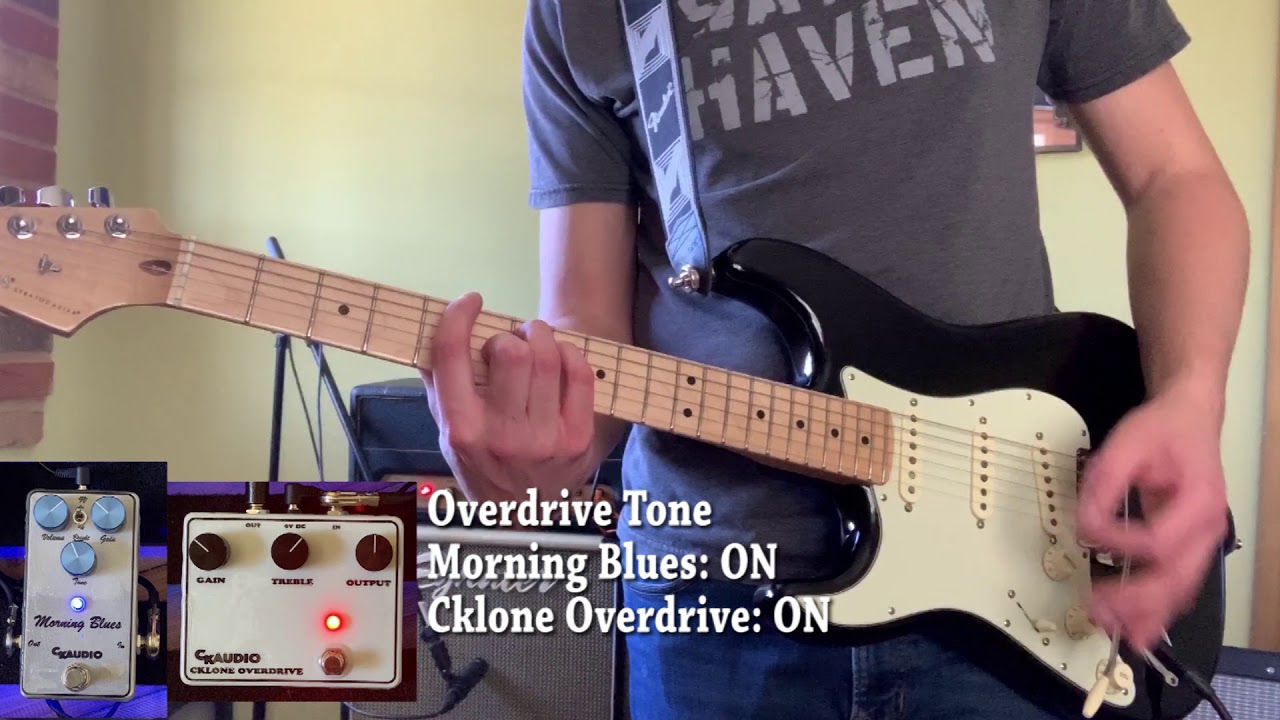 Morning Blues + Cklone Overdrive Sound Demo