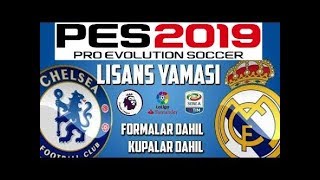 PES 2019 PS4 LİSANS YAMA KURULUM ve DOSYALAR / PC UYUMLU! (Pes 2019 Lisans Yaması Nasıl Yapılır?)