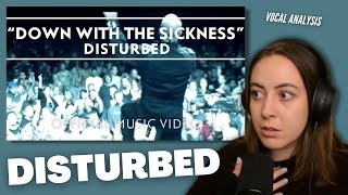 DISTURBED Down With The Sickness | Vocal Coach Reacts (& Analysis) | Jennifer Glatzhofer