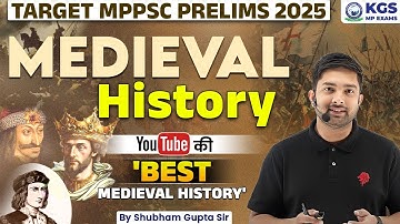 Target MPPSC Prelims 2025 MEDIEVAL HISTORY YOUTUBE की 