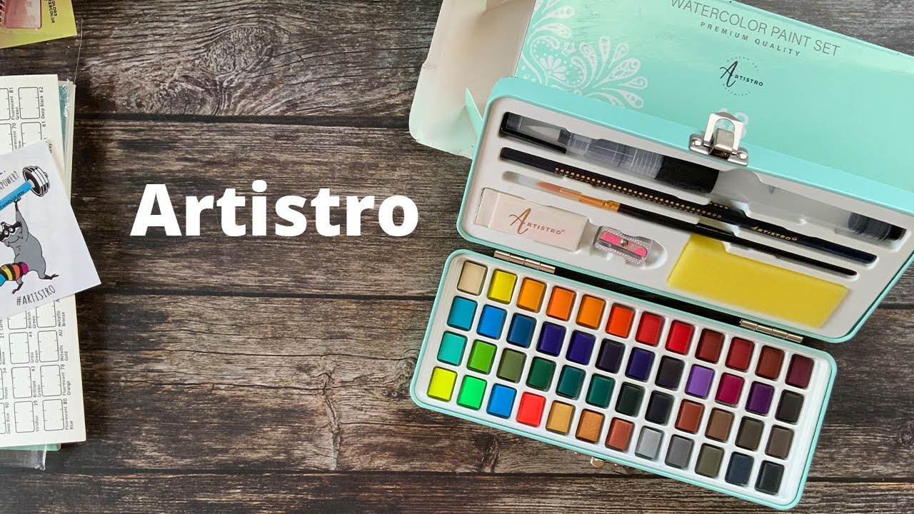 Review of Artistro Watercolour Set - How good is it? 