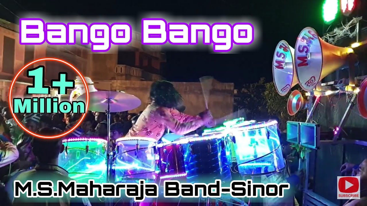 Bango Bango Bango  MSMaharaja Band FAMOUS BAND OF SINOR Ankleshwar  040220209979191007