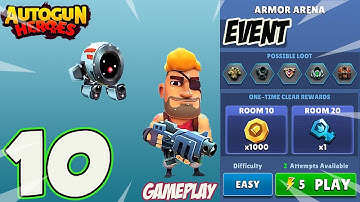 New Event | Autogun Heroes | Walkthrough | Part 10 | Android | WiretapGameplay