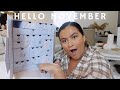 Hello November | Advent Calendar unboxing &amp; Christmas Planning