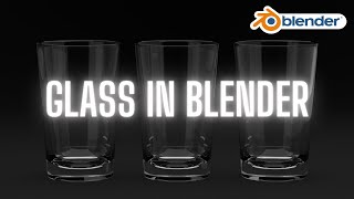 Procedural Realistic Gl In Blender Software Fast. Tech Tutorial