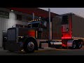 Peterbilt 389 by joel collins pulling pvt jon ruda edit ridin new mexico in american truck simulator