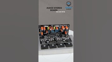 AUDIO STEREO BOARD😱 || GTECH #gtech #audioequipment#audioamplifier#soundtech #electronic #audiotech