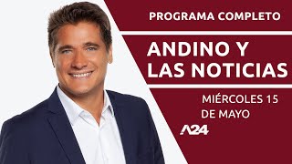 Robaron material radiactivo +Concordia bajo el agua #AndinoYLasNoticias PROGRAMA COMPLETO 15/05/2024