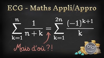 [ECG#2-1] Une égalité autour de la série harmonique (1A)