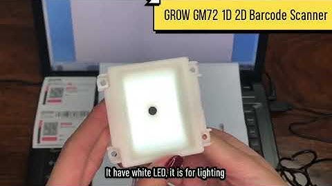 GROW GM72 Interface USB/RS232 1D/2D/QR Android Barcode Scanner Reader Module For Bus Mobile Phone