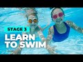Learn to swim  stage 3 swim england
