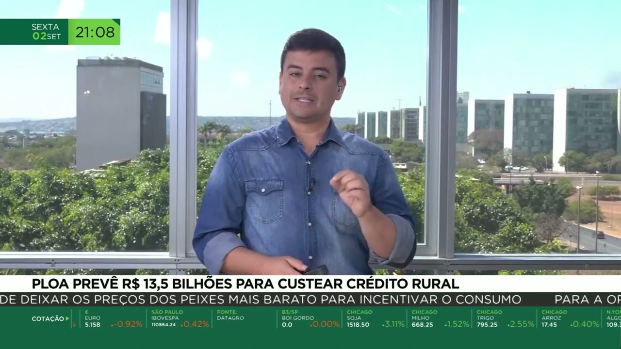 PLOA prevê R$ 13,5 bilhões para custear crédito rural