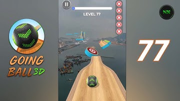 Going Balls Gameplay Walkthrough Epic Level 77 (Android, IOS)