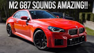 BMW G87 M2 Stock Exhaust Compilation! *Sound Amazing*