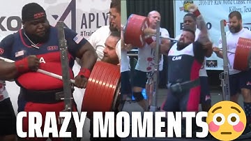 CRAZIEST Moments in POWERLIFTING History
