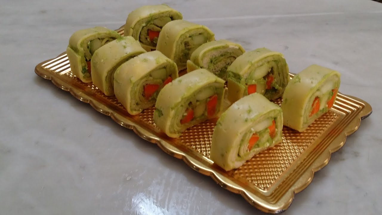 Vegetarian Canapes - Canapés vegetarianos