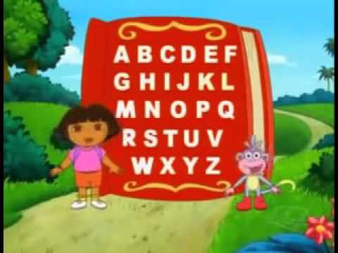 Dora l'exploratrice - L'alphabet en anglais - YouTube