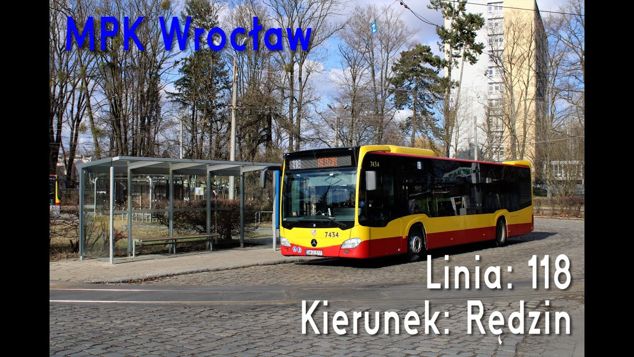 [🇵🇱PL] TIMELAPSE: MPK Wrocław - Linia: [🚍118]