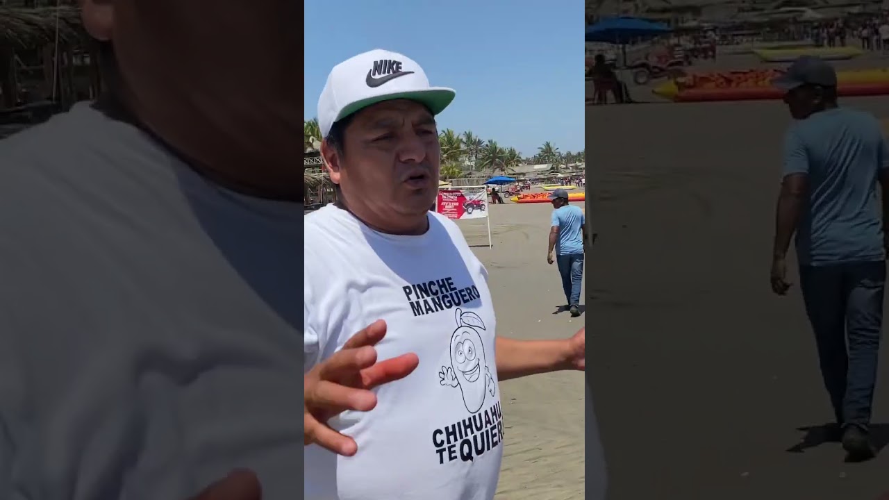 Con el pinche manguero en la Isla de la Piedra en Mazatlán, Sinaloa #youtubeshorts #viral #shorts