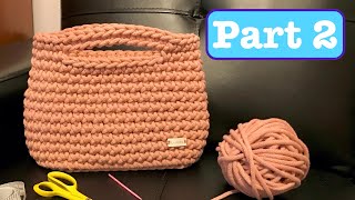 Crochet Bag 5  PART 2  Body  Beginner Friendly