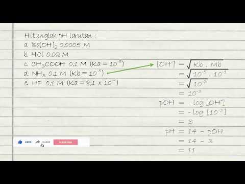 Video: Bagaimana cara menghitung pH dari h3o+ dan sebaliknya?