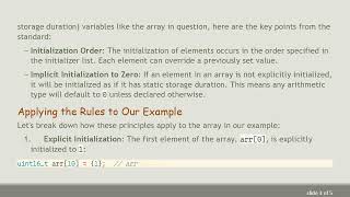 Understanding C Initialization: Will the First Element be 1 and Others be 0? Profile