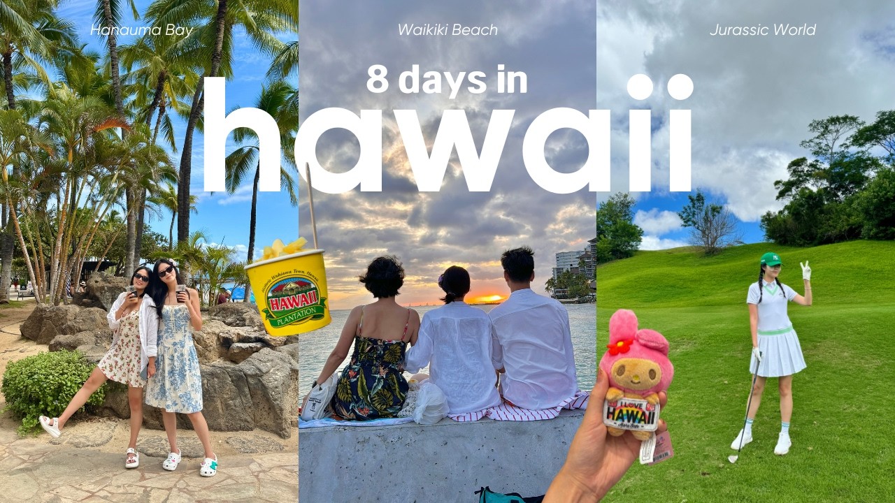 🌈 하와이 7박8일 가족여행 몰아보기 🥥 오아후섬 여행 추천 및 에어비앤비, 오션뷰 호텔, 하나우마베이, 쿠알로아 랜치, 선셋 요트 크루즈