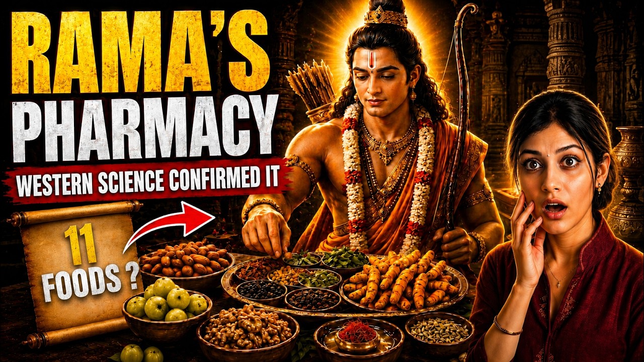 Rama's Pharmacy: The 11 Vedic Foods Western Science Finally Confirmed