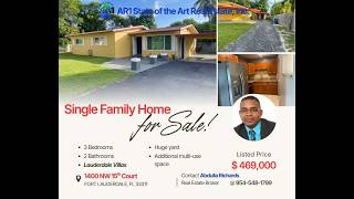 For Sale | 1400 NW 15th Court, Fort Lauderdale, FL 33311
