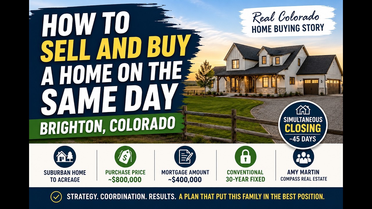 Brighton family sold and bought a home on the same day