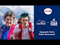 Lutmb 2023 de casquette verte et claire bannwarth  course epique x utmb 2023