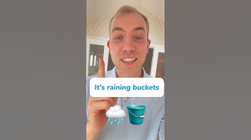 Stop saying “it’s raining” ❌ Here are 3 new phrases #english #learnenglish #englishvocabulary