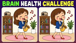 [Brain Training Spot the Difference] The Ultimate Senior Brain Health Challenge: Can You Find 3?