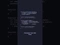 Highest-Level function at the top #shorts #coding #programming #javascript