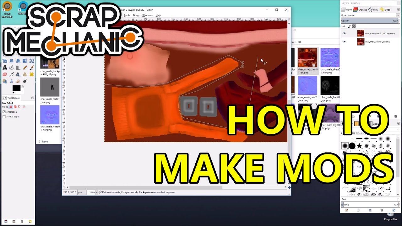 How To Mod Scrap Mechanic