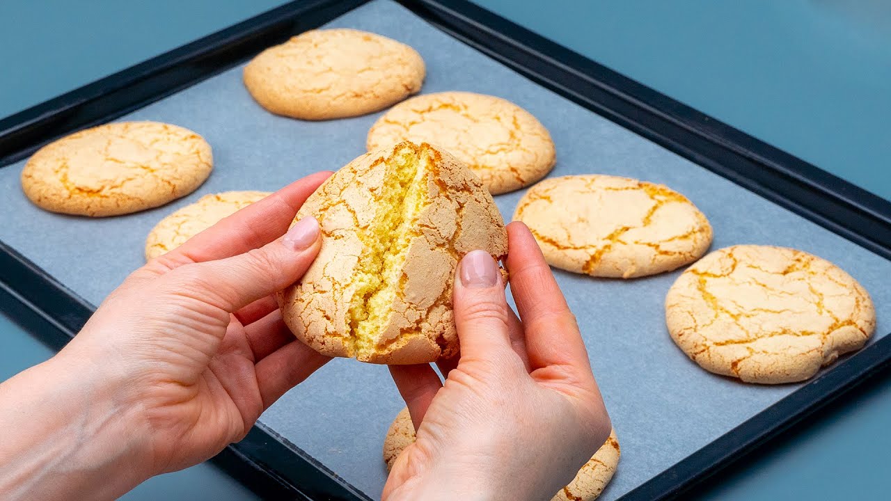 La ricetta della nonna ha sorpreso tutti! Solo uova, zucchero e farina!