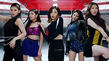 ITZY "Dalla Dalla" but they sing a little bit earlier