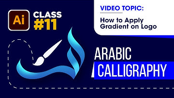 How to create Gradient Logo Design in Adobe Illustrator | Illustrator Tutorial