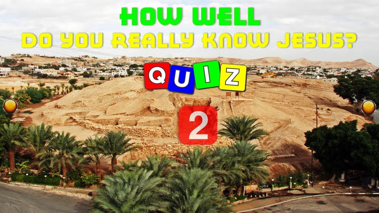 BIBLE QUIZ 2 About Jesus Christ Fun Biblical Quizzes YouTube