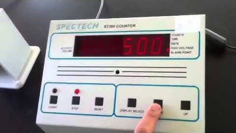 How to use GM Tube in Radiation Measurements