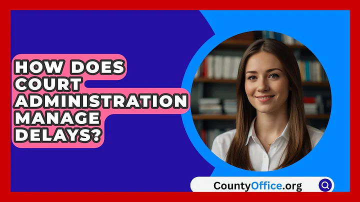 How Does Court Administration Manage Delays? - CountyOffice.org