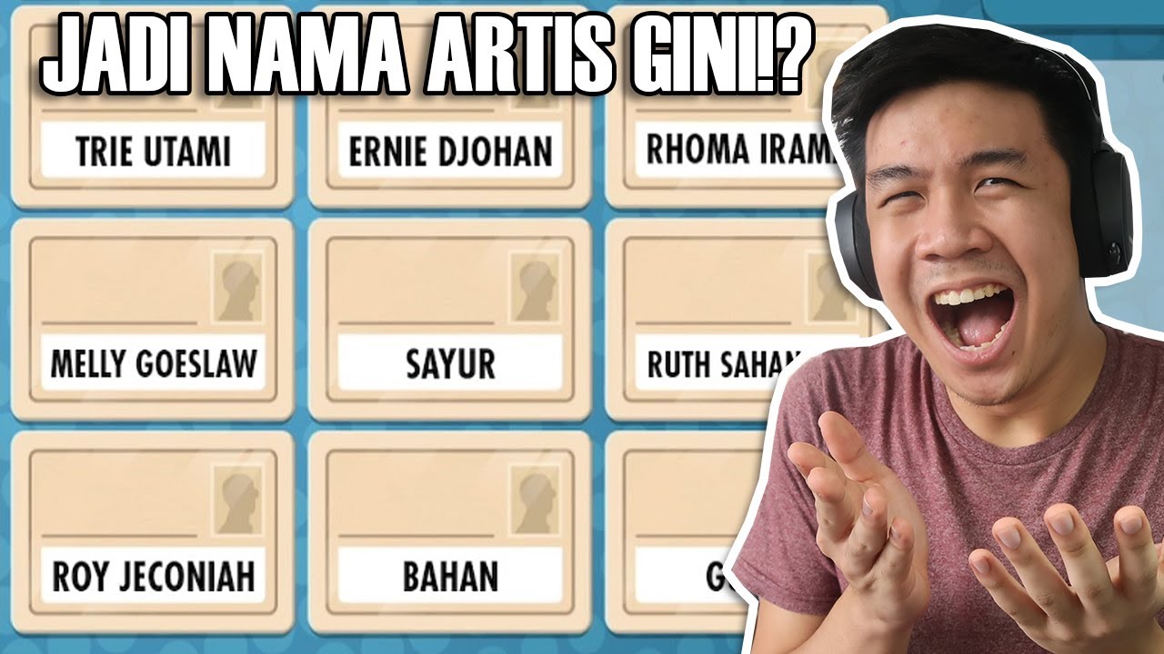 Kenapa Isinya Jadi Nama Artis Semua Codenames Indonesia YouTube